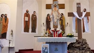 الأب رويس فريد يلقي عظة الأربعاء بمناسبة نهضة الصوم في بني سويف