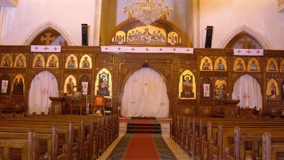 تعرف على تفاصيل النهضة في كنيسة مارجرجس بأبوصير الملق