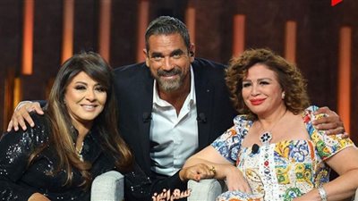 الهام شاهين وهالة صدقى في ضيافة 