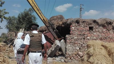 إزالة 21 حالة لتعديات على أملاك الدولة بمحافظة دمياط