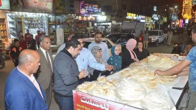 نائب محافظ بني سويف يتفقد الخدمات ومعارض