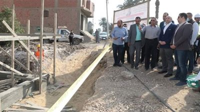 محافظ بني سويف يتابع مشروعات 