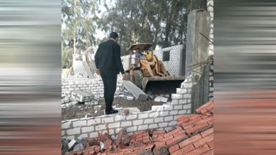 إزالات فورية للمعتدين على أملاك الدولة بالدقهلية|صور