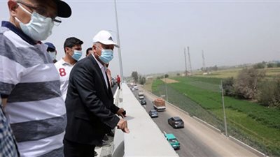 إنشاء 10 كباري علوية على امتداد طريق القاهرة / الإسكندرية الزراعي بتكلفة 2 مليار جنيه.. صور