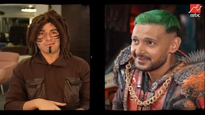 رامز جلال يسخر من حجم قدمي محمد أنور: إنسان الغاب (فيديو)