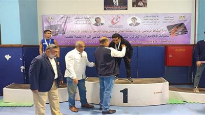 فوز جامعة عين شمس بالمركز الأول في بطولة الجامعات المصرية للدورة الـ 49 للملاكمة