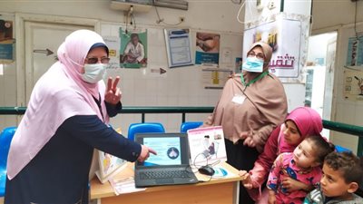 الكشف وتوفير العلاج ل 2100 حالة في قافلة نفذتها الصحة بقرية شاويش ببني سويف