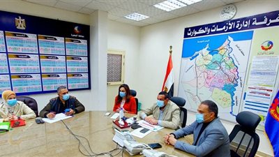 محافظ البحيرة يترأس غرفة العمليات لمتابعه سوء الاحوال الجوية