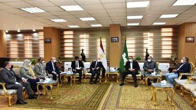 محافظ الشرقية يلتقي رئيس شركة القناة لتوزيع الكهرباء لبحث وتعزيز أوجه التعاون