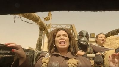 (فيديو) صابرين عن سخرية رامز جلال: مقالش حاجة تدينني قدام عيالي