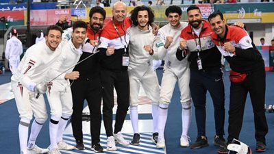 منتخب الشباب يقترب من ميدالية ببطولة العالم للمبارزة بدبي