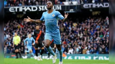 مانشستر سيتي يتقدم على إيفرتون في الشوط الأول