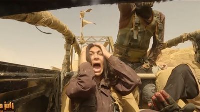 شاهد.. صراخ هستيري لـ هدى المفتي خوفًا من ثعبان رامز جلال
