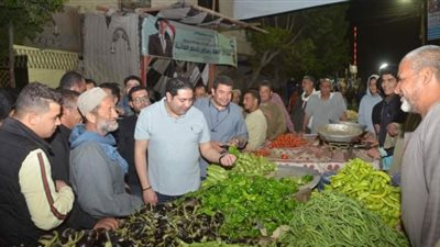 نائب محافظ بني سويف يتفقد مستوى الخدمات والمشروعات الجارية ومعارض أهلا رمضان