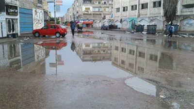 أمطار غزيرة وطقس متقلب بالبحيرة فى ثالث أيام الطقس السيئ