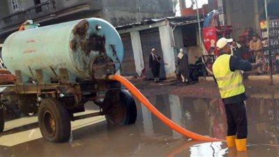 موجة من الأمطار الغزيرة بأبو حمص