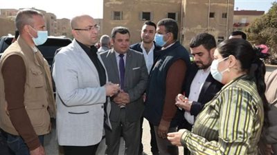 محافظ بني سويف يتابع منظومة العمل في ملف التصالح بالوحدة ببياض العرب