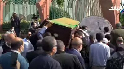 (فيديو) تشييع جثمان سهير البابلي إلى مثواها الأخير