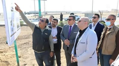 إنشاء ميدان حضاري بالناحية الشرقية لمحور عدلي منصور ببنى سويف