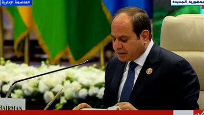 السيسي: مصر ستعمل بكل جهد خلال رئاستها للكوميسا لتحقيق آمال الشعوب الأفريقية