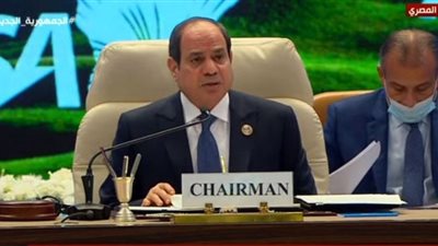 فيديو.. السيسي: يجب رفع وعي مواطني الإقليم للاستفادة من لقاحات كورونا