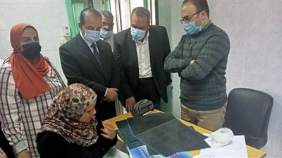 الكشف على 1227 مواطنًا فى قافلة طبية لجامعة طنطا بزفتى