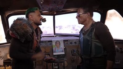 فان دام يطالب بإلغاء حلقة عائشة بن أحمد.. رد فعل رامز جلال (فيديو)