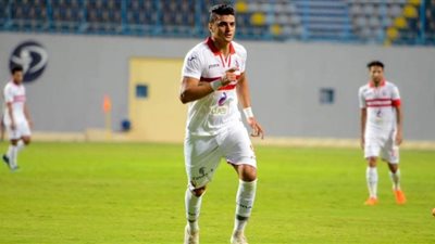 عمر السعيد راحة من مران الزمالك اليوم