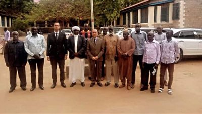السفير المصري لدى جوبا يؤكد حرص القيادة السياسية على دعم جنوب السودان