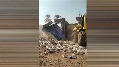 المنيا.. إزالة 1190 حالة تعدي بالبناء على أراضي أملاك الدولة