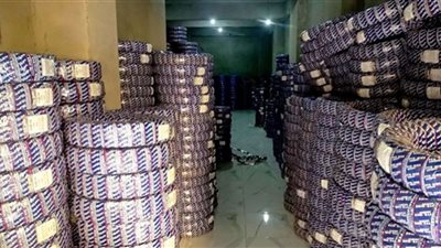 ضبط إطارات سيارة مغشوشة بالغربية