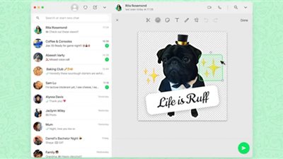 Whatsapp Web.. واتساب ويب يتيح لك إنشاء ملصقاتك الخاصة