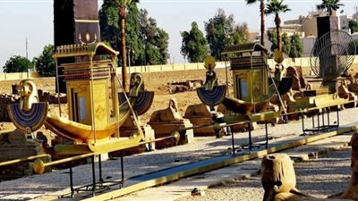 بث مباشر.. لأنشودة افتتاح طريق الكباش بعد تجديده (الكلمات وتفاصيل الأوركسترا)