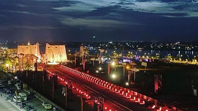 بـ 3 ذهبيات عائمة .. تفاصيل حفل افتتاح طريق الكباش