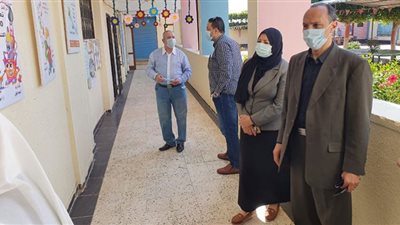 استمرارعمل اللجنة المشكلة لاستلام مدارس حياة كريمة بزفتى في الغربية