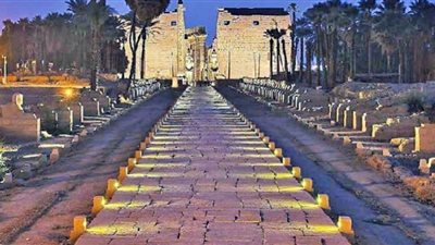 لجنة العرض المتحفي: احتفالية طريق الكباش بمشاركة أفراد الشعب (فيديو)