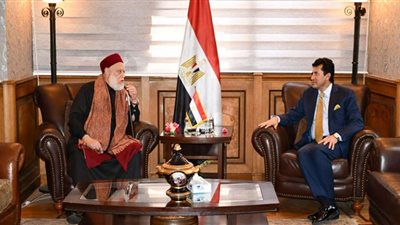 وزير الرياضة والدكتور علي جمعة يشهدان توقيع مذكرة تفاهم مشترك بين الوزارة ومؤسسة 