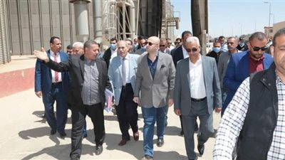 محافظ بني سويف نستهدف توريد 230 ألف طن قمح الموسم الحالي