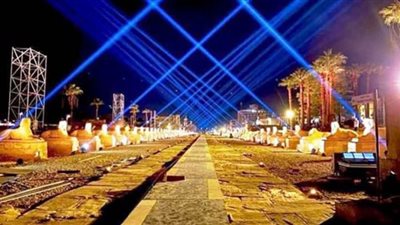 إنفوجراف.. تفاصيل حفل افتتاح طريق الكباش بالأقصر