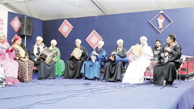 فرقة النيل للإنشاد والسيرك يشاركان فى عروض معرض فيصل للكتاب