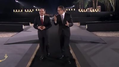 وزير الآثار للسيسي: طريق الكباش عمره أكثر من 3400 سنة (شاهد)