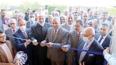 افتتاح مبنى مجمع الإدارات بجامعة الأزهر بعد تجديده