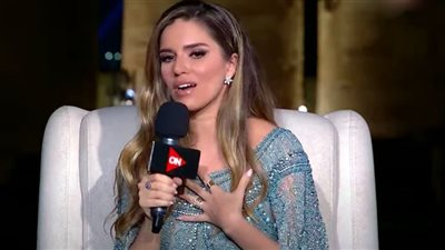 لارا إسكندر: فخورة بمشاركتي بحفل الكباش.. ومصر أعتبرها بلدي