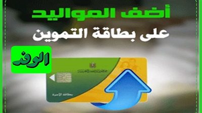 موقع إضافة المواليد لبطاقة التموين 2022| خطوات بسيطة للحصول على الدعم التمويني