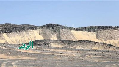 الصحراء السوداء جنة تزين الواحات البحرية باللون الأسود الزاهي.. صور