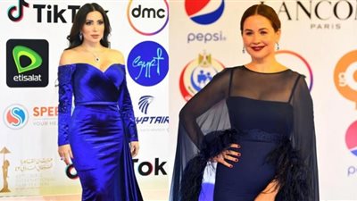 نسرين طافش وريا أبي راشد تشعلان ريد كاربت مهرجان القاهرة السينمائي (صور)