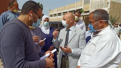 وكيل صحة الشرقية يوجه بالتشغيل التجريبي لجناح الكلي الجديد ببلبيس