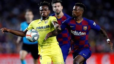 مشاهده رابط البث المباشر لمواجهه برشلونه ضد فياريال villarreal vs barcelona اليوم السبت في الدوري الاسباني