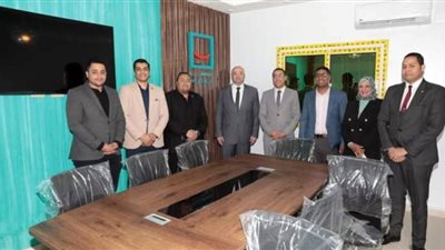 محافظ بني سويف يتفقد المقر الجديد لمؤسسة حياة كريمة