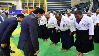 وزير الرياضة يفتتح كأس القارات للكاراتيه التقليدي باستاد القاهرة
